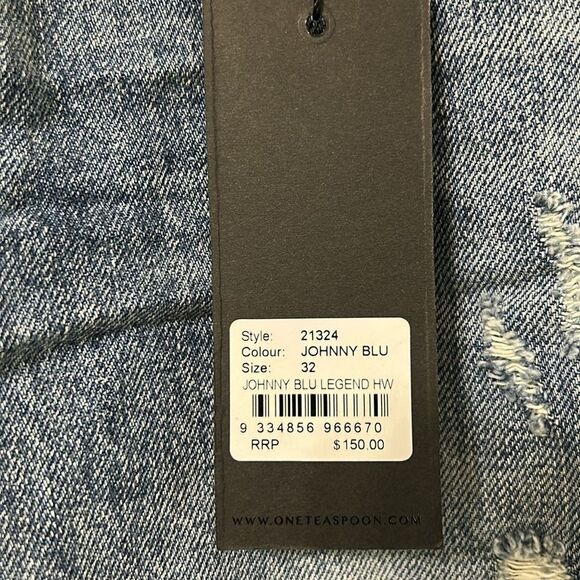 One Teaspoon High waist Mom Jeans(Size 32) - Picture 11 of 12